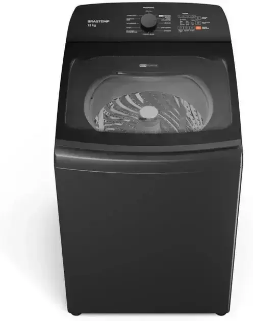 Máquina de Lavar Brastemp 13Kg Cinza Platinum com Ciclo Tira Manchas Advanced e Ciclo Antibolinha - BWK13A9 110v