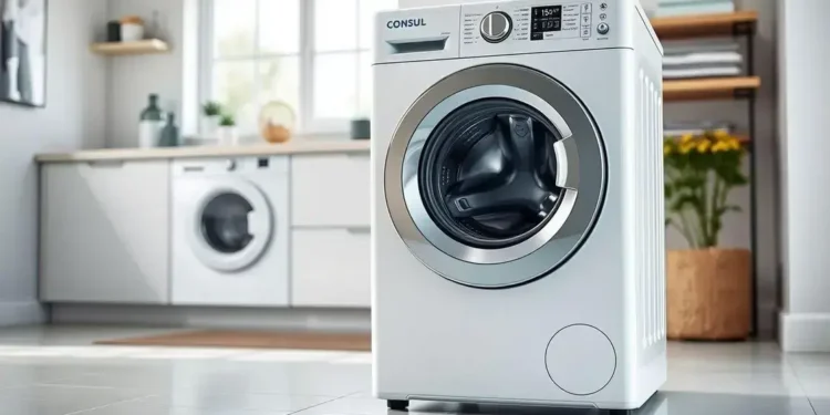 Máquina de Lavar Consul 15kg Modo Eco – Perfeita para Quem Busca Eficiência (220V)