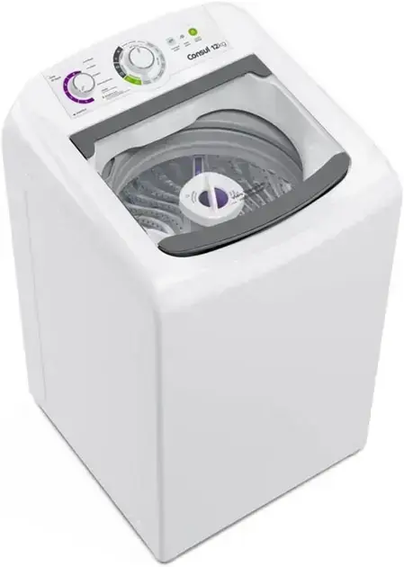 Máquina de Lavar Consul 12 kg Branca com Dosagem Econômica e Ciclo Edredom - CWH12BB 110V