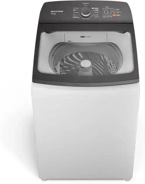 Máquina de Lavar Brastemp 13Kg branca com Ciclo Tira Manchas Advanced e Ciclo Antibolinha - BWK13AB 220V